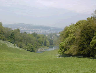 View from the house towards Bath (to the North)