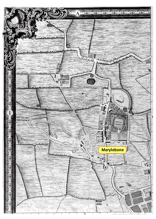 Rocque's map - section A1